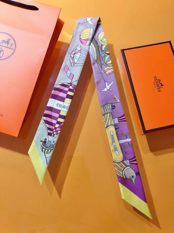 Hermes silk ribbon 5X86cm E129 (17)