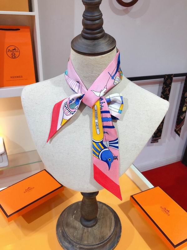 Hermes silk ribbon 5X86cm E129 (22)