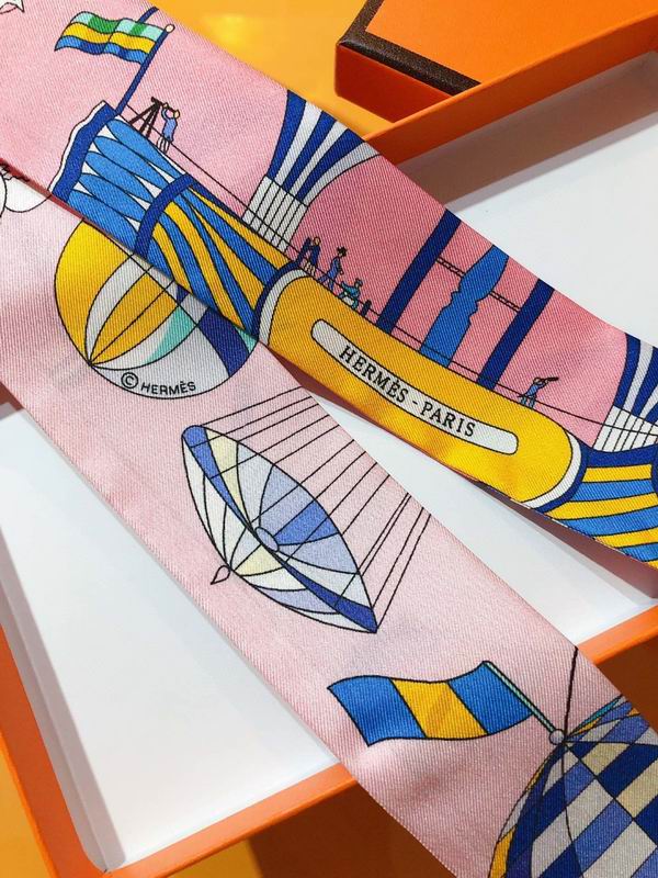 Hermes silk ribbon 5X86cm E129 (24)