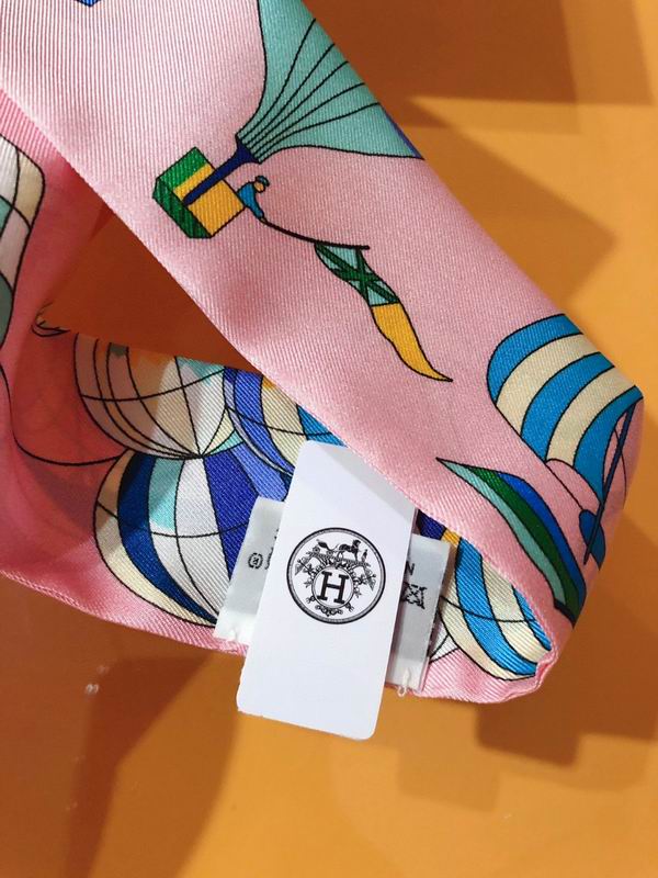 Hermes silk ribbon 5X86cm E129 (25)