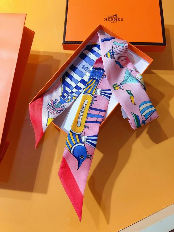 Hermes silk ribbon 5X86cm E129 (26)