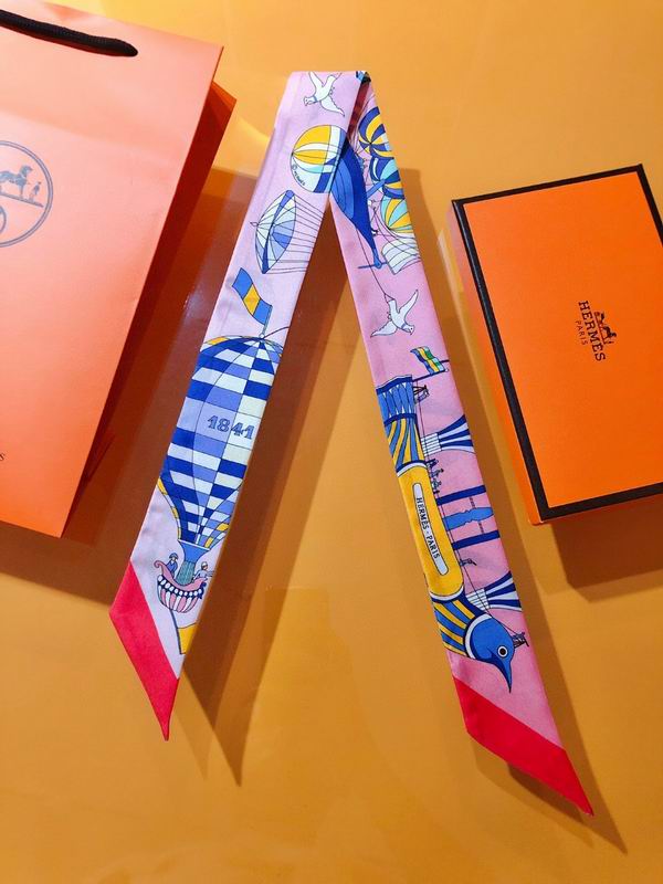 Hermes silk ribbon 5X86cm E129 (27)