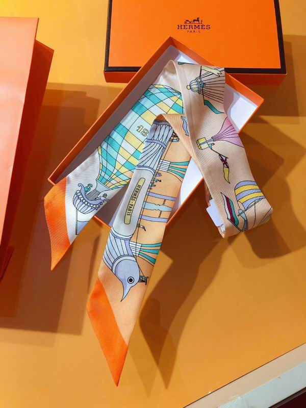 Hermes silk ribbon 5X86cm E129 (32)