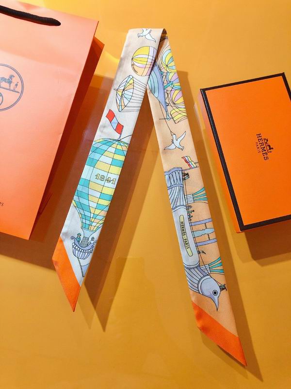 Hermes silk ribbon 5X86cm E129 (33)