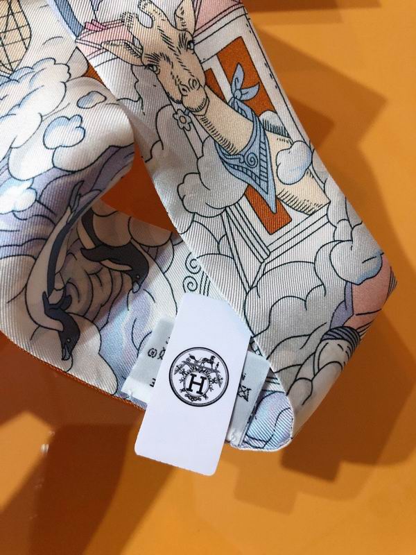 Hermes silk ribbon 5X86cm E130 (21)