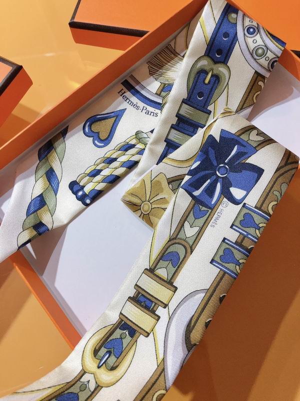 Hermes silk ribbon 5X86cm E131 (11)