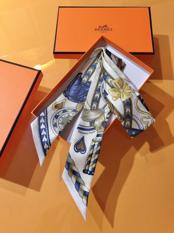 Hermes silk ribbon 5X86cm E131 (14)