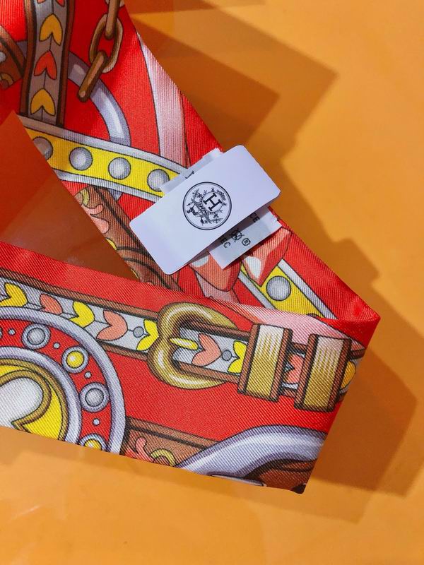 Hermes silk ribbon 5X86cm E131 (25)