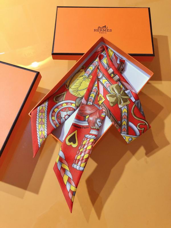 Hermes silk ribbon 5X86cm E131 (26)