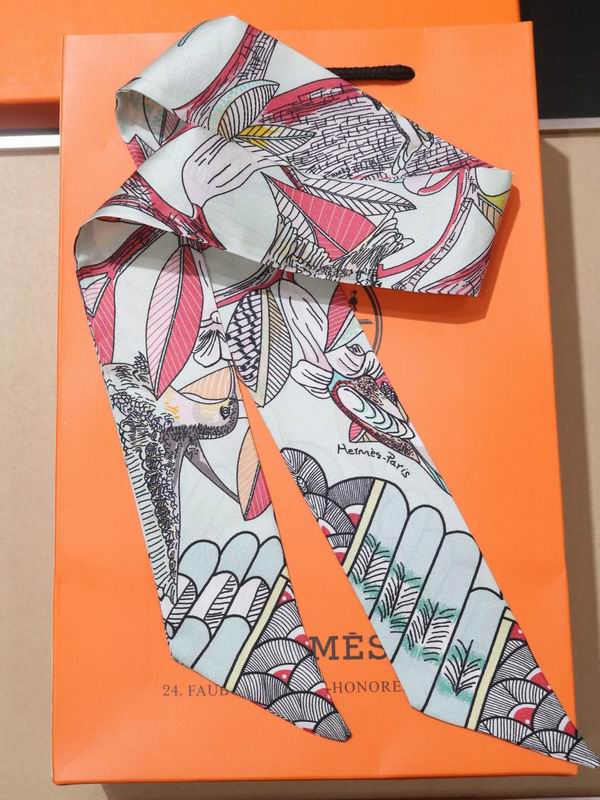 Hermes silk ribbon 5X86cm E132 (25)