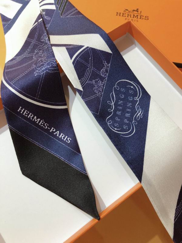 Hermes silk ribbon 5X86cm E139 (20)