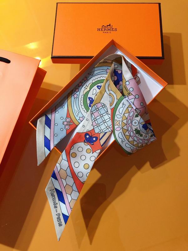 Hermes silk ribbon 5X86cm E174 (15)