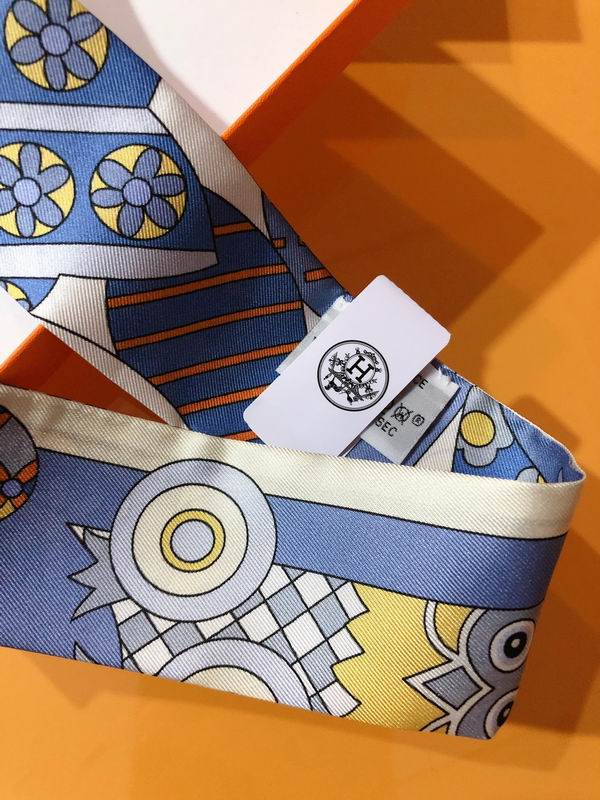 Hermes silk ribbon 5X86cm E174 (31)