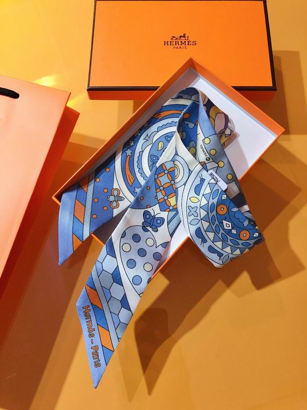 Hermes silk ribbon 5X86cm E174 (33)