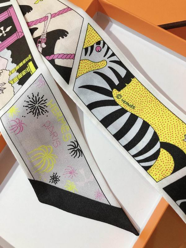 Hermes silk ribbon 5X86cm E175 (21)