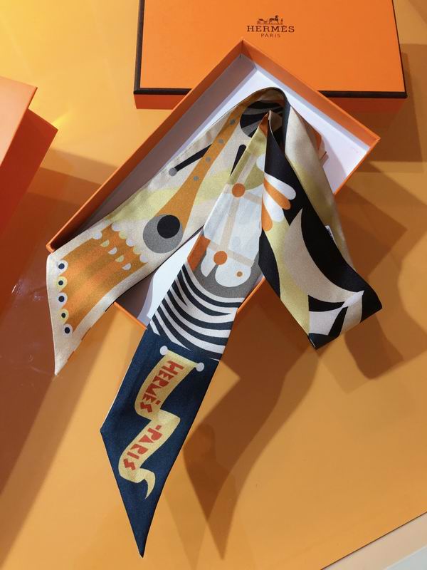 Hermes silk ribbon 5X86cm E177 (15)