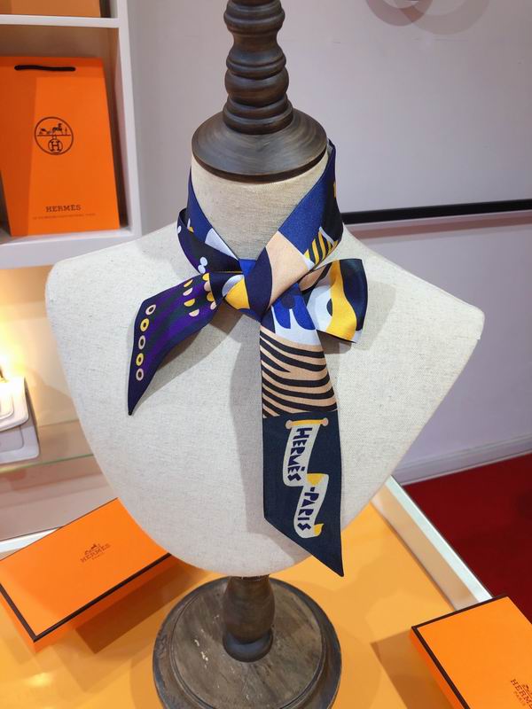 Hermes silk ribbon 5X86cm E177 (20)