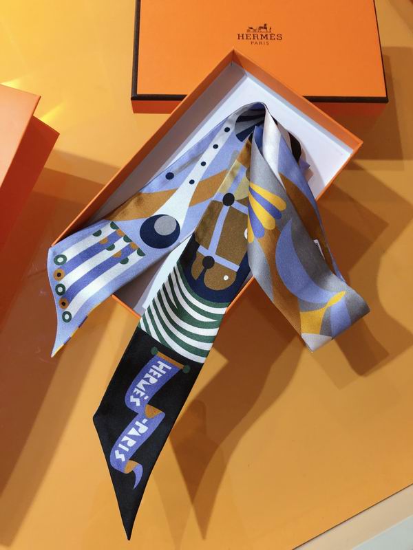 Hermes silk ribbon 5X86cm E177 (33)