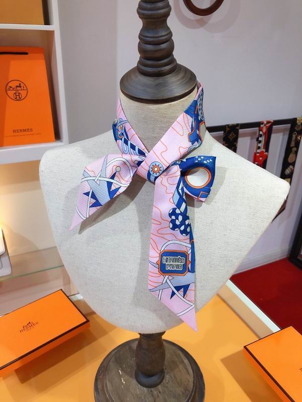 Hermes silk ribbon 5X86cm E20 (11)