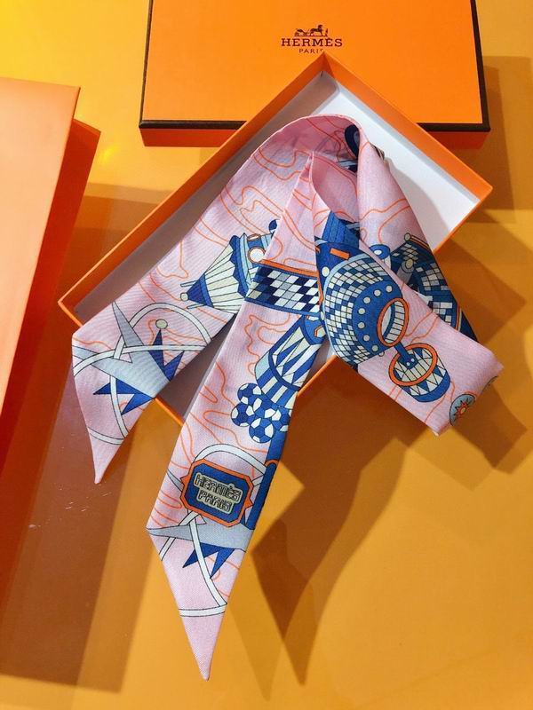 Hermes silk ribbon 5X86cm E20 (14)