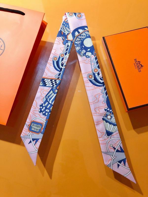 Hermes silk ribbon 5X86cm E20 (15)