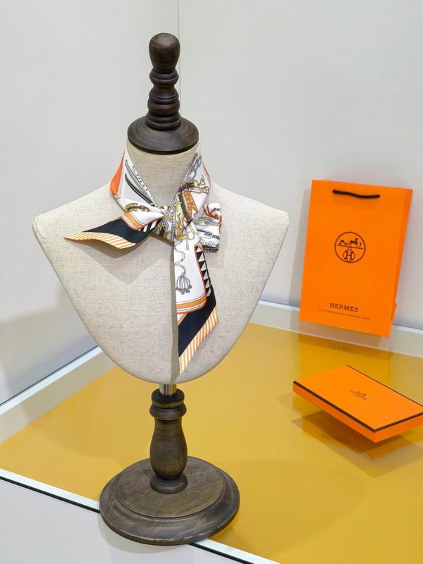 Hermes silk ribbon 5X86cm E37 (20)