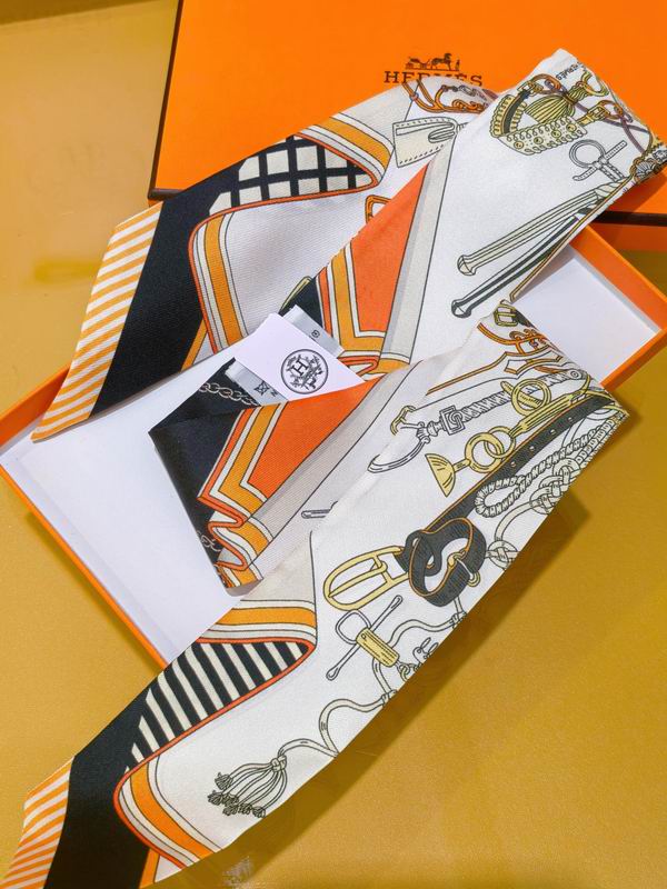 Hermes silk ribbon 5X86cm E37 (23)