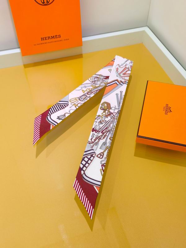 Hermes silk ribbon 5X86cm E37 (34)