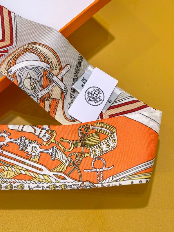 Hermes silk ribbon 5X86cm E37 (4)