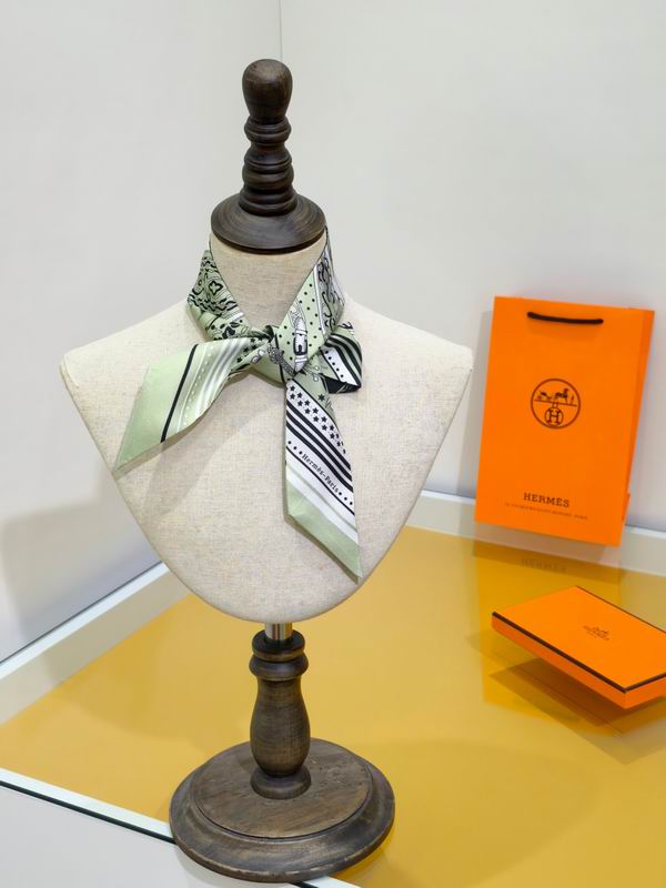 Hermes silk ribbon 5X86cm E39 (2)