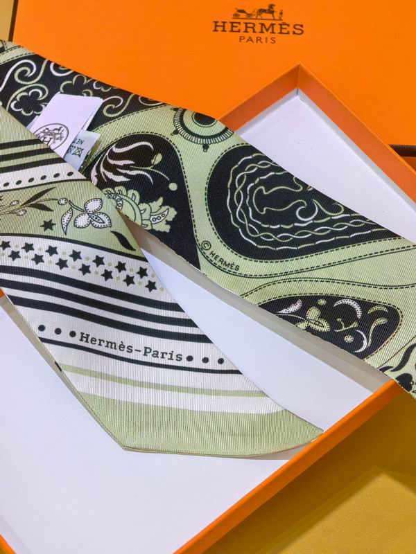 Hermes silk ribbon 5X86cm E39 (4)