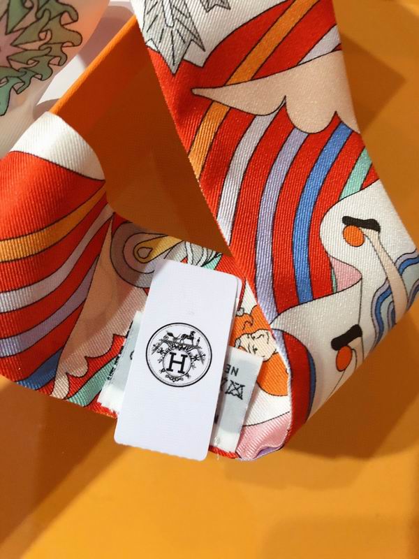 Hermes silk ribbon 5X86cm E45 (31)