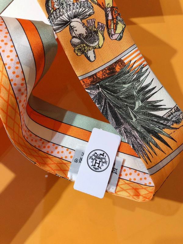 Hermes silk ribbon 5X86cm E46 (13)