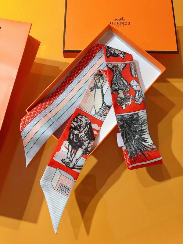 Hermes silk ribbon 5X86cm E46 (23)