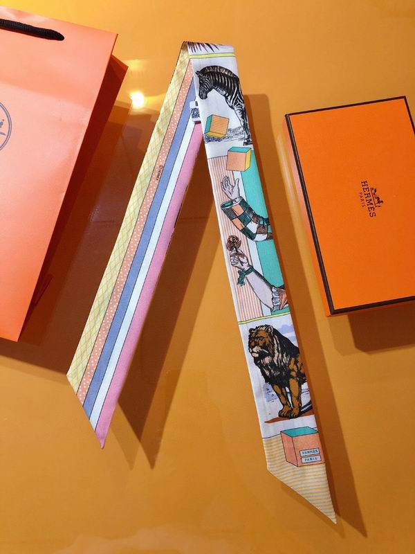 Hermes silk ribbon 5X86cm E46 (6)