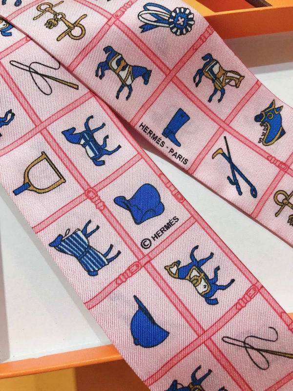 Hermes silk ribbon 5X86cm E47 (30)