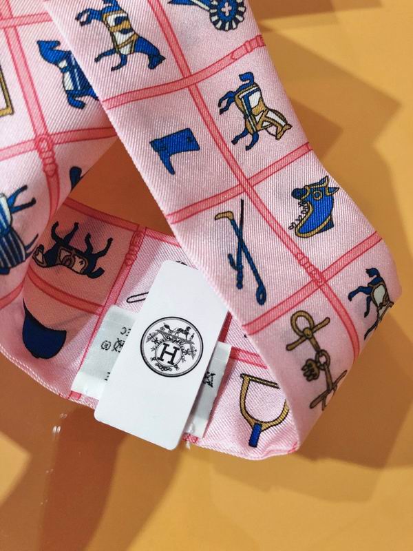 Hermes silk ribbon 5X86cm E47 (31)