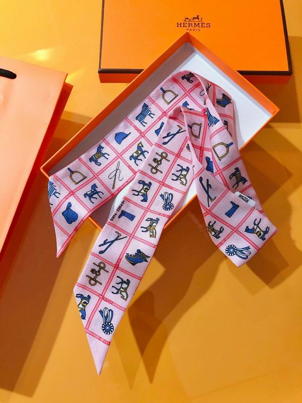 Hermes silk ribbon 5X86cm E47 (32)