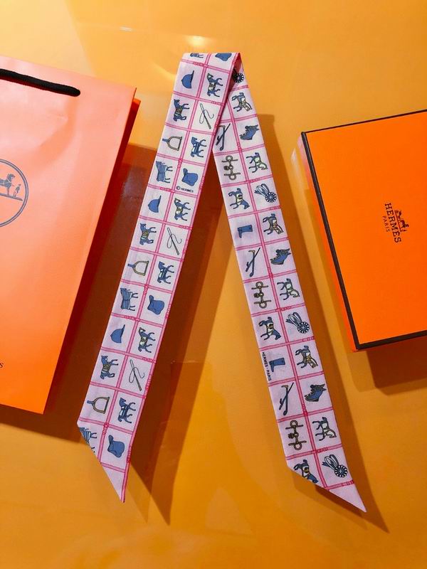 Hermes silk ribbon 5X86cm E47 (33)