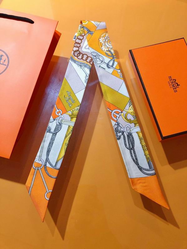 Hermes silk ribbon 5X86cm E48 (15)