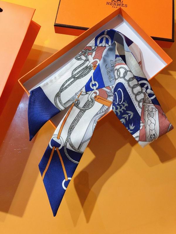 Hermes silk ribbon 5X86cm E48 (23)