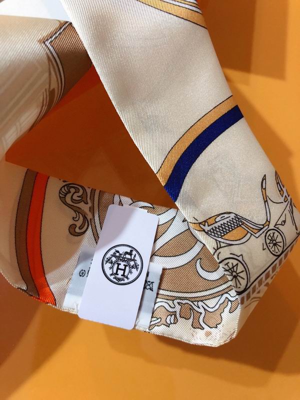Hermes silk ribbon 5X86cm E49 (13)
