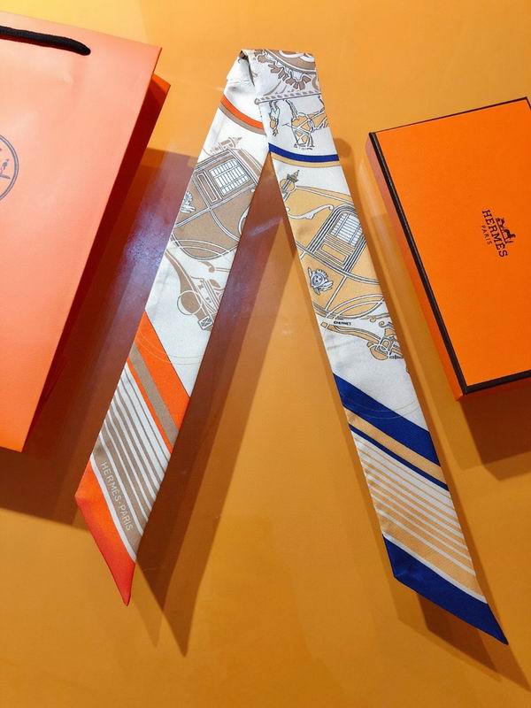 Hermes silk ribbon 5X86cm E49 (15)