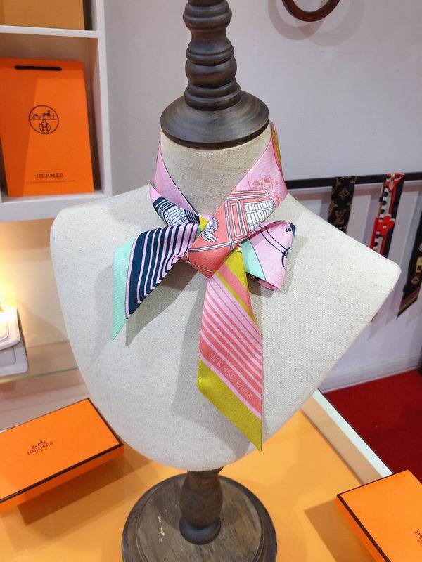 Hermes silk ribbon 5X86cm E49 (20)