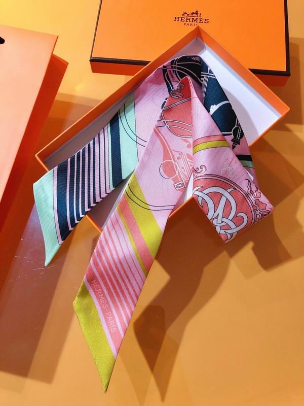 Hermes silk ribbon 5X86cm E49 (23)