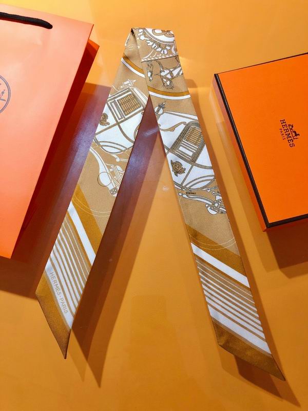 Hermes silk ribbon 5X86cm E49 (33)