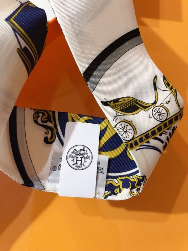 Hermes silk ribbon 5X86cm E49 (4)