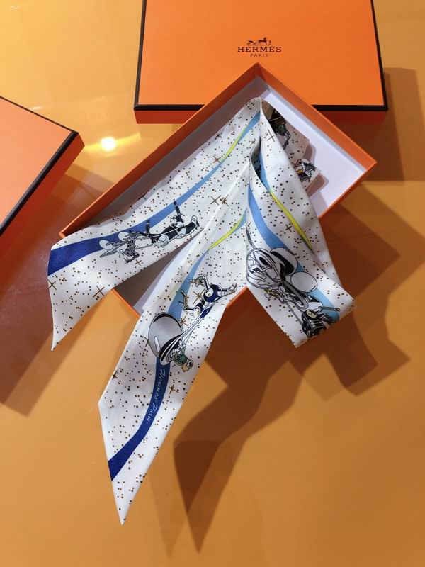 Hermes silk ribbon 5X86cm E51 (14)