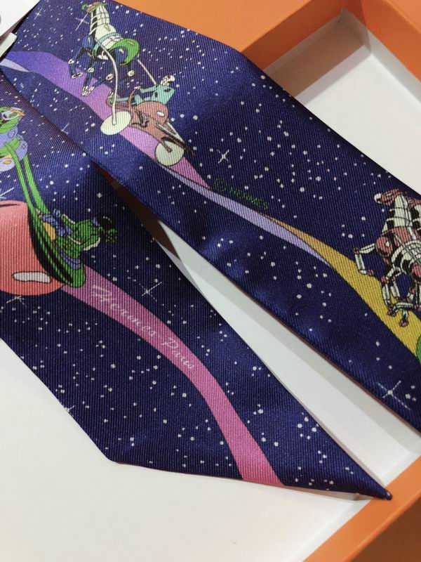 Hermes silk ribbon 5X86cm E51 (19)