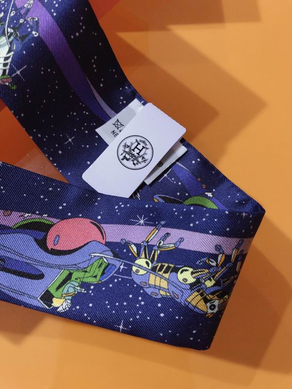 Hermes silk ribbon 5X86cm E51 (20)